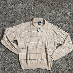 Men's Tan Sweater